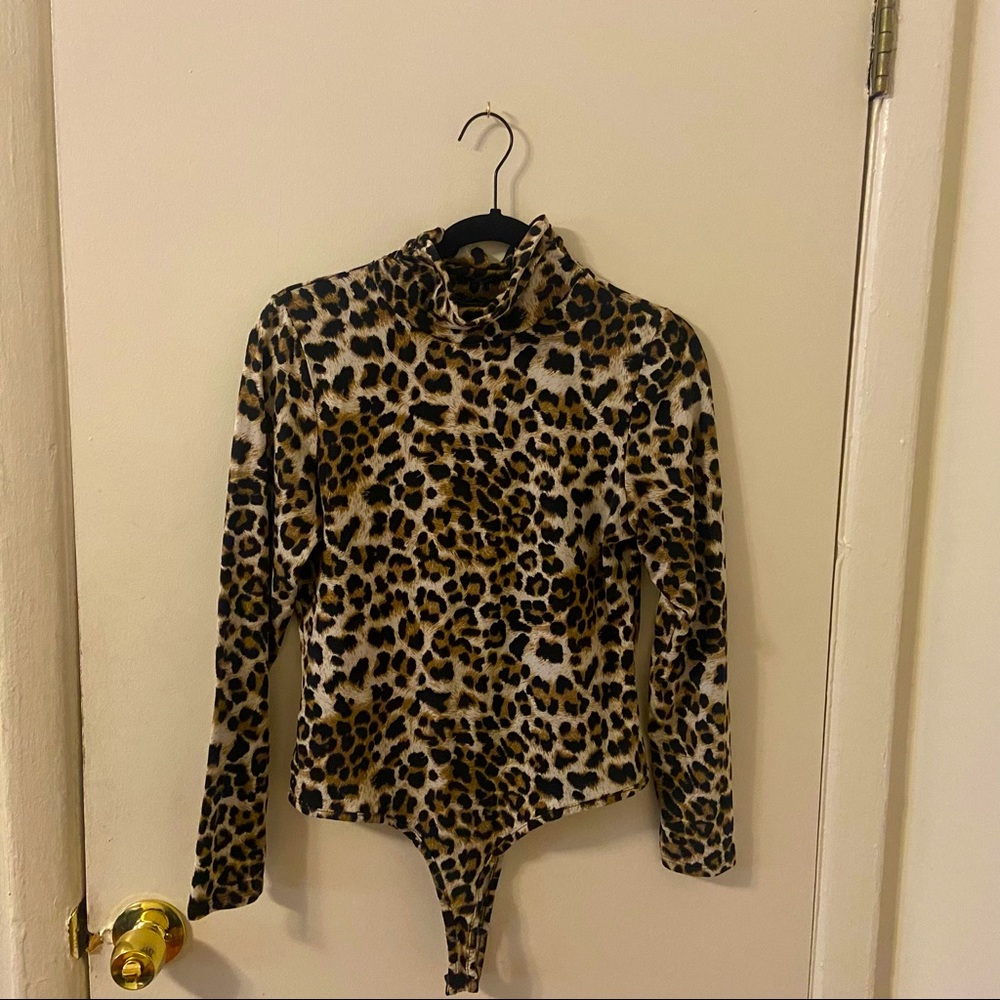 Leopard Print Bodysuit by FashionNova